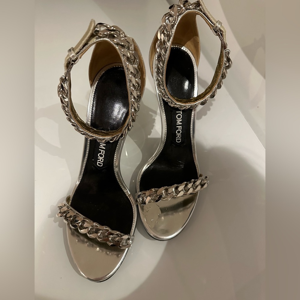 TOM FORD Chain Detail Heels
